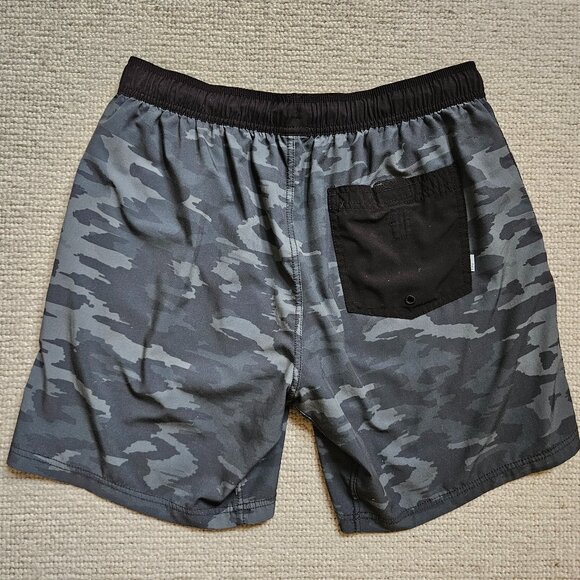 Vuori Men's Shorts Green Gray Camo Lined Large L ? Workout Athletic Missing Tie - Picture 2 of 7